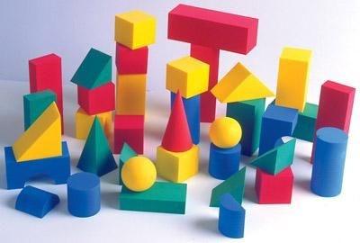 Foam Geometric Solids Master Set - louisekool