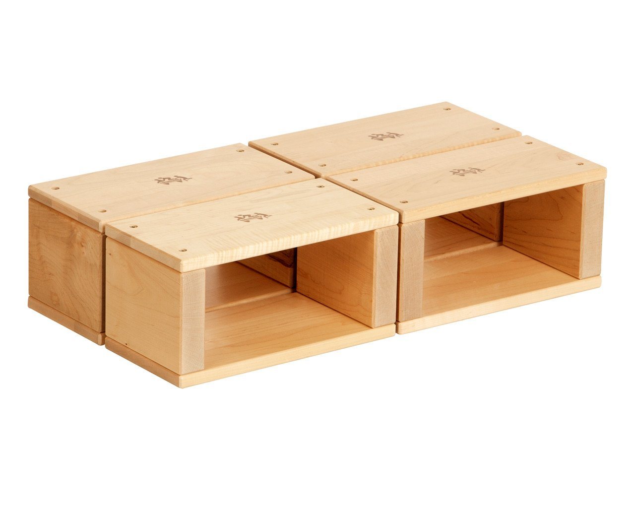 Four Hollow Block Half Squares by Community Playthings - louisekool