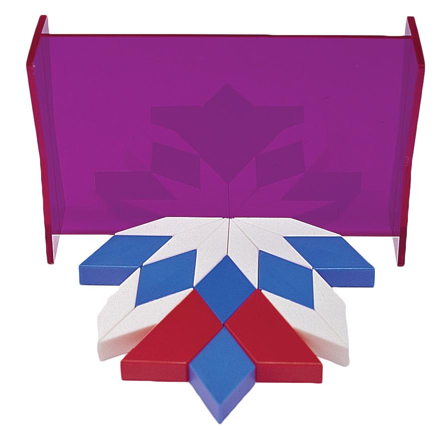 Geo Mirror - Set of 10 - louisekool