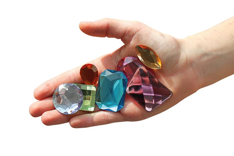 Giant Acrylic Glitter Stones - louisekool