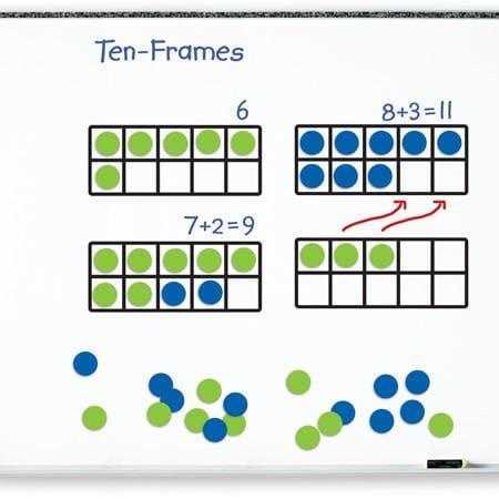 Giant Magnetic Ten-Frame Set - louisekool