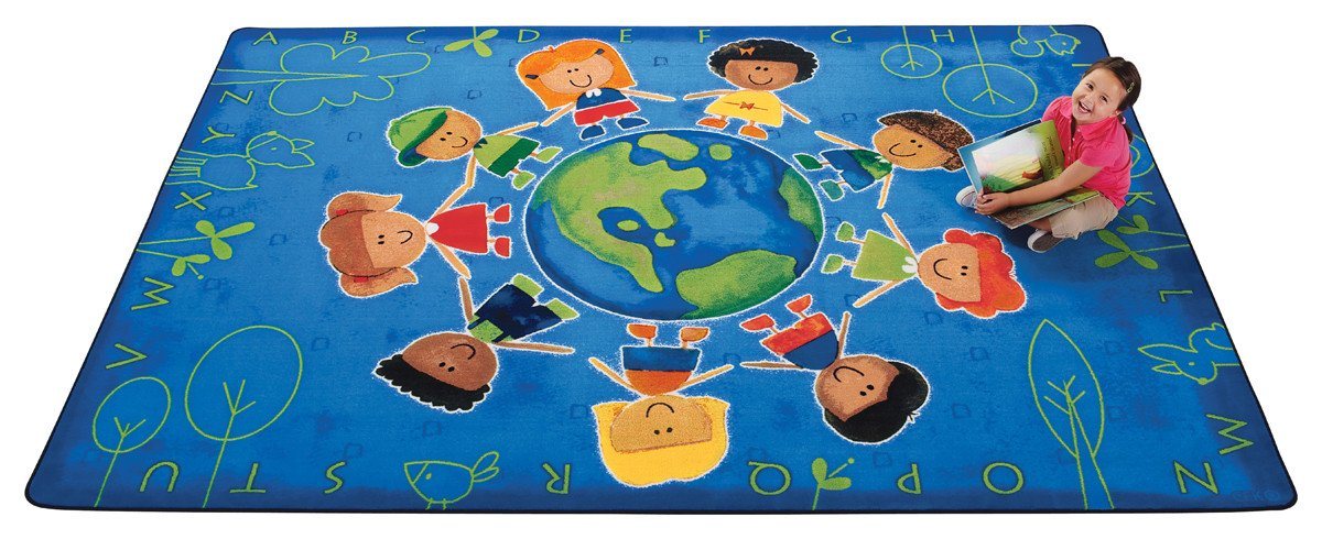 Give the Planet a Hug Rug - louisekool