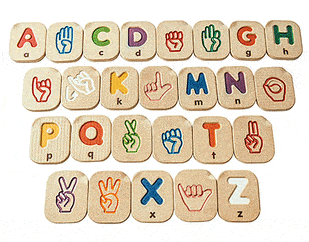 Hand Sign Alphabet A-Z - louisekool