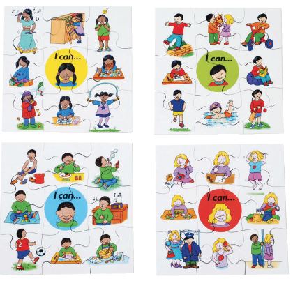I Can Puzzle Set of 4 - louisekool