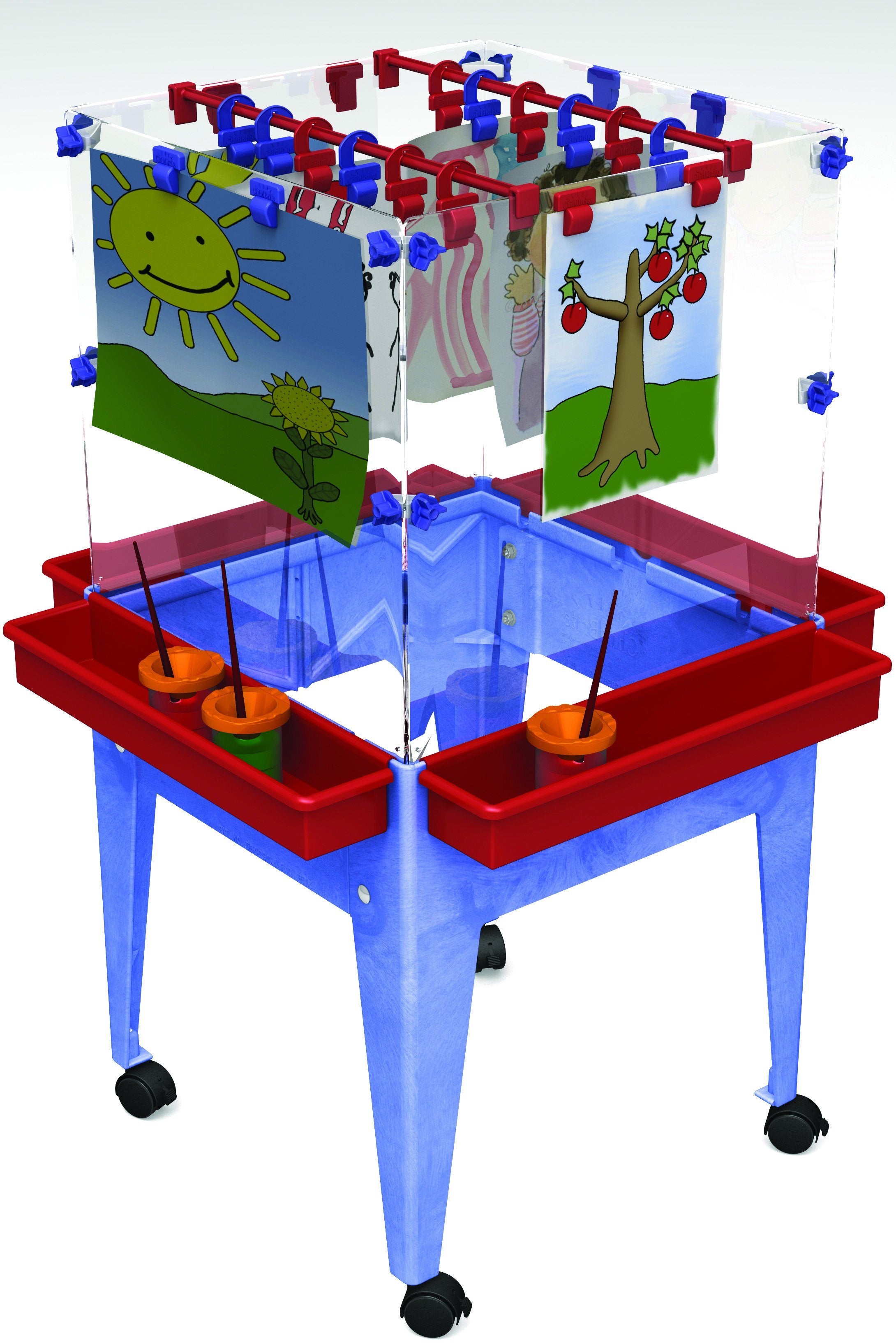 Indoor/Outdoor Art Easel for 4 - louisekool