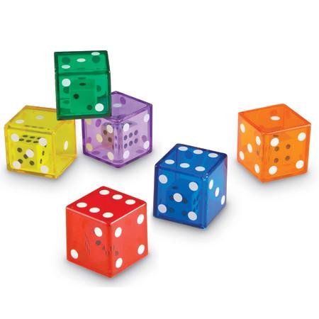 Jumbo Dice in Dice - Set of 12 - louisekool
