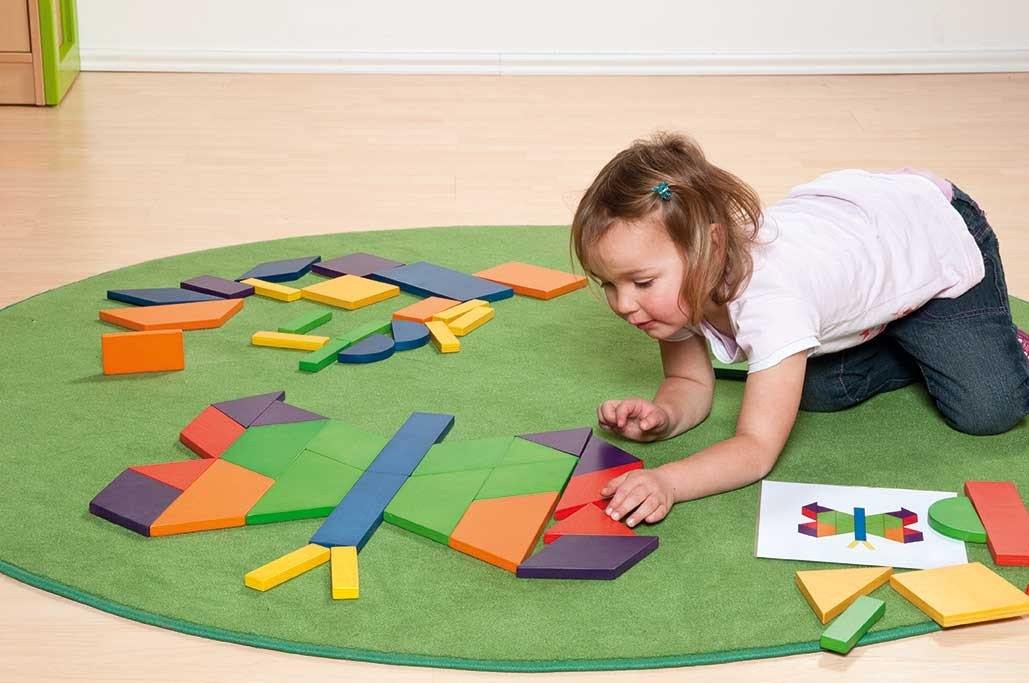 Jumbo Sized Shapes - 66 Pieces - louisekool