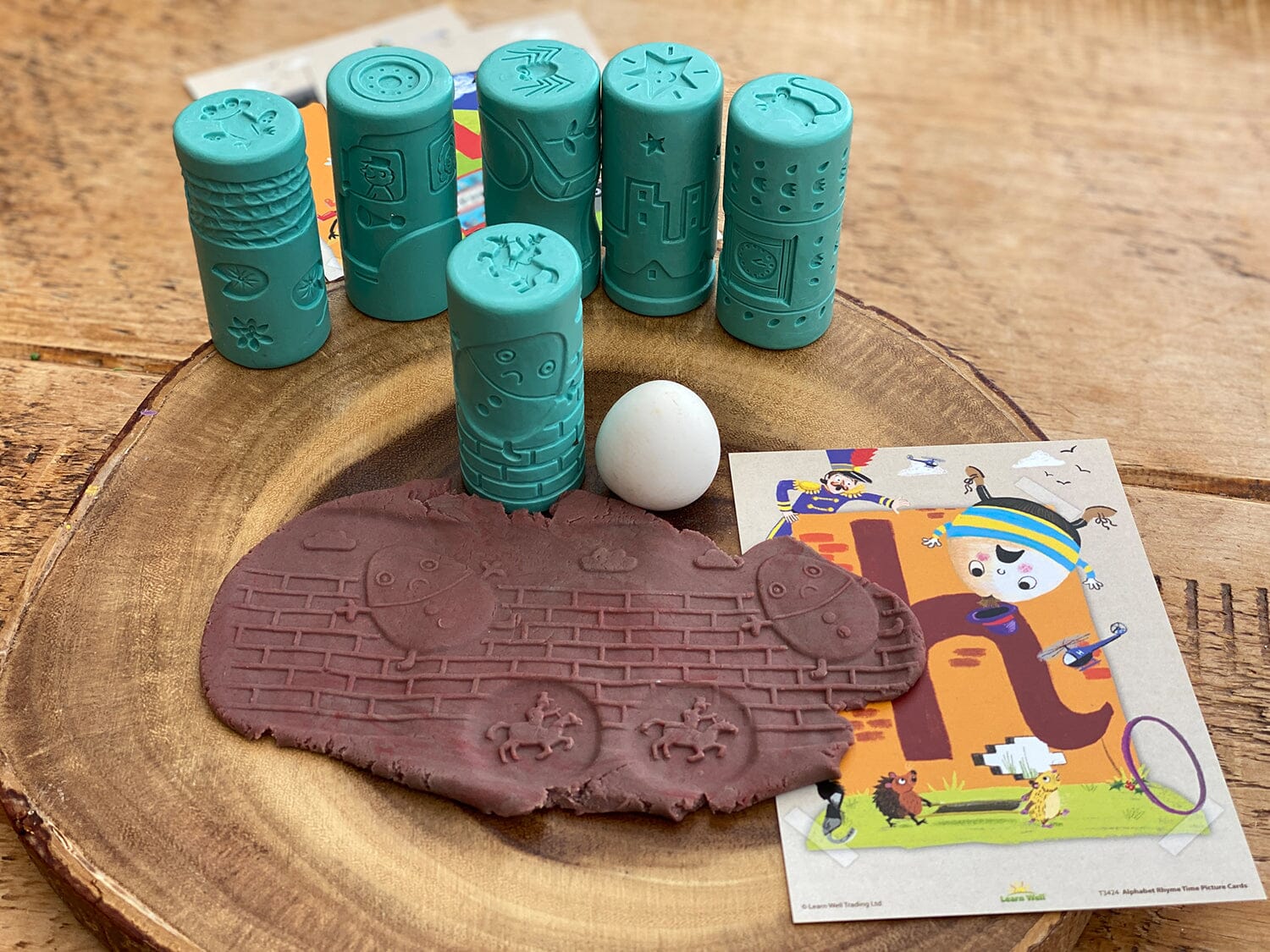 Let's Roll - Nursery Rhymes Dough Rollers - louisekool