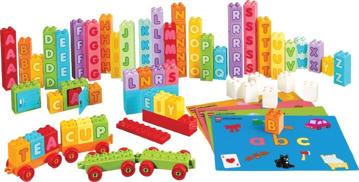 Letters by LEGO Education - 130 Pieces - louisekool