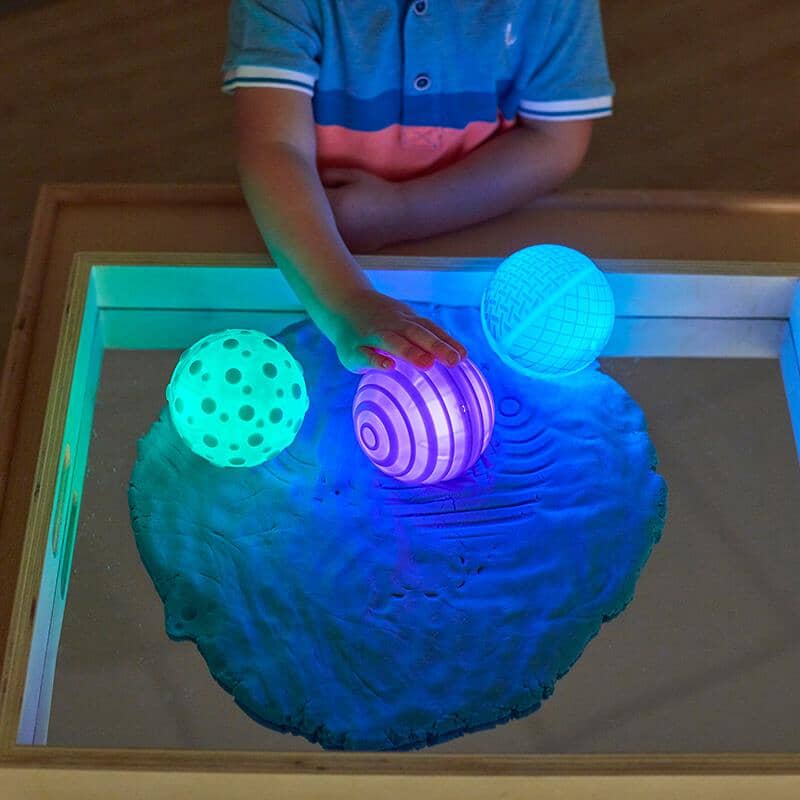 Light Up Tactile Glow Spheres - louisekool