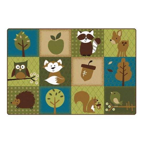Nature's Friends Toddler Rug (6' x 9') - louisekool
