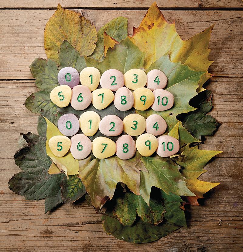 Number Pebbles - Sets of 22 - louisekool