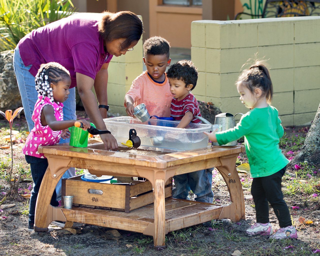 Outlast Single Water Table - Toddler 18" by Community Playthings - louisekool