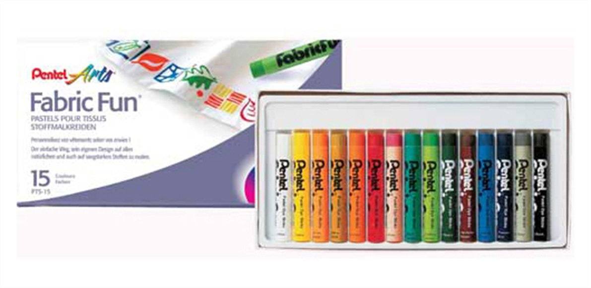Pentel Fabric Wax Crayons - louisekool