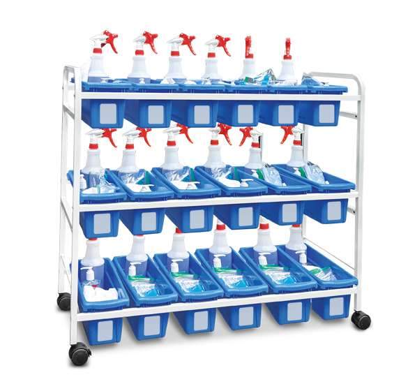 Personal Storage Tub Cart - louisekool