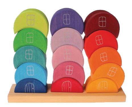 Piling Game Moon Houses - louisekool