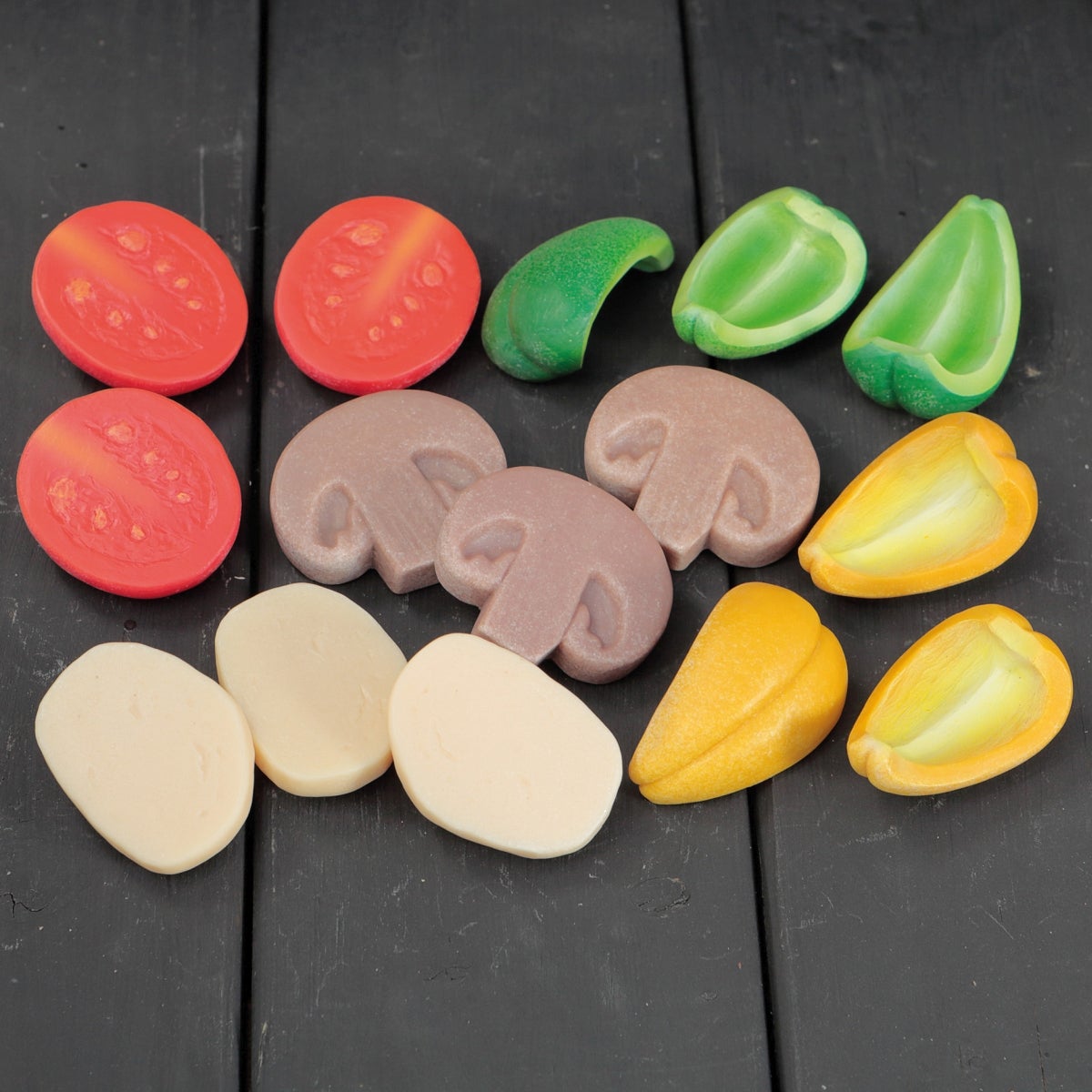 Pizza Toppings - Set of 15 - louisekool