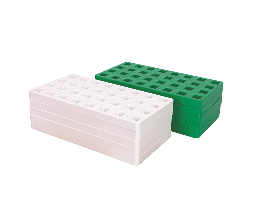 Plus Plus Big Baseplates - 10 Pieces - louisekool
