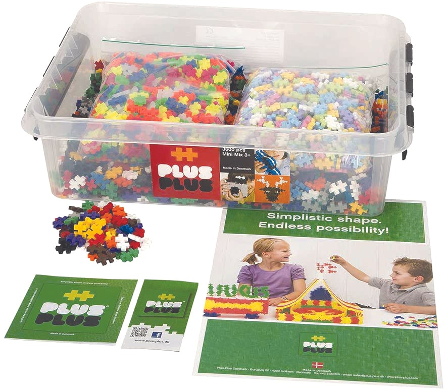 Plus Plus Mini - 3600 Pieces - louisekool