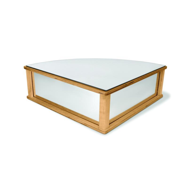 Quarter Round Infant Floor Mirror - louisekool