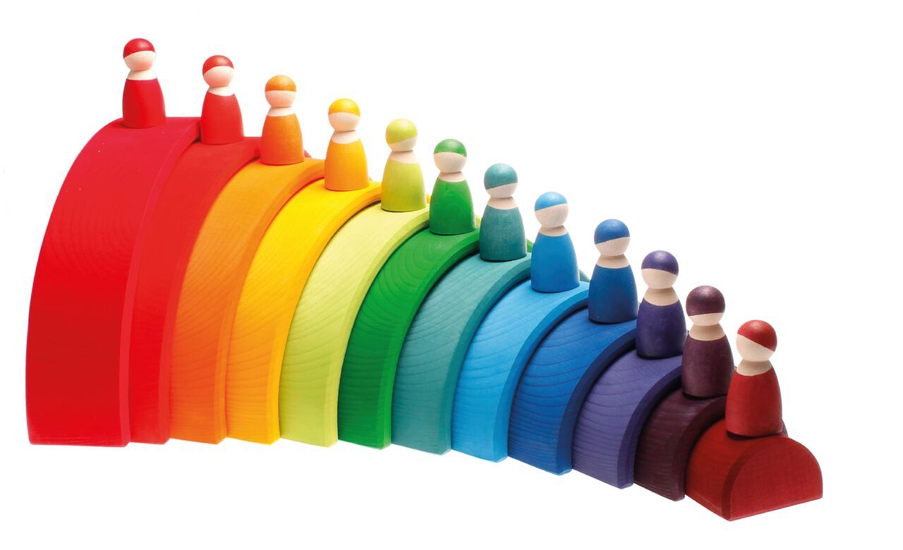 Rainbow & Friends Set - louisekool