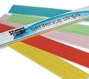 Rainbow Sentence Strips - 100 Pieces - louisekool