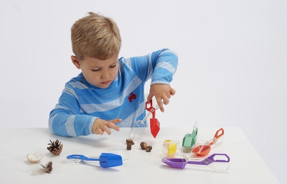 Rainbow Tongs - Set of 6 - louisekool