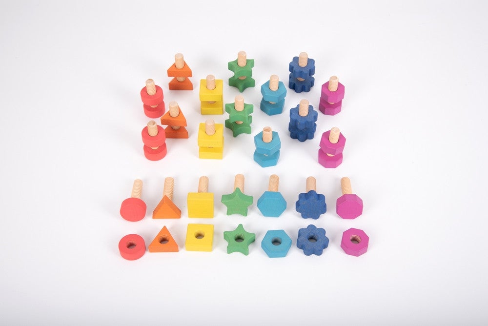 TickiT Rainbow Wooden Nuts & Bolts - Set Of 14 - 7 Nuts And 7 Bolts In Matching Shapes Colors 80c2dcf3 4bfe 440d Affe 9e4f1beb0f71.2e533bc041b807365fe715eb83334f05 TickiT Rainbow Wooden Nuts & Bolts - Set Of 14 - 7 Nuts And 7 Bolts In Matching Shapes Colors 80c2dcf3 4bfe 440d Affe 9e4f1beb0f71.2e533bc041b807365fe715eb83334f05