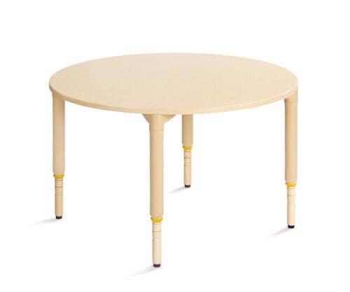 Round Height Adjustable MultiTables by Community Playthings - with Toddler Legs - louisekool