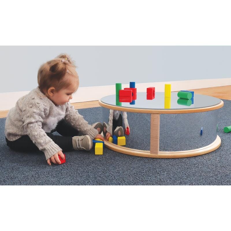 Round Infant Floor Mirror - louisekool