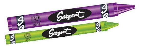 Sargent Art Crayons : Large (400 pcs) - louisekool