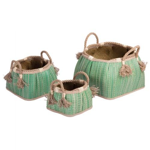 Sense of Place Woven Baskets - Set of 3 - louisekool