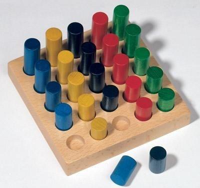 Size and Colour Sequencing Board - louisekool