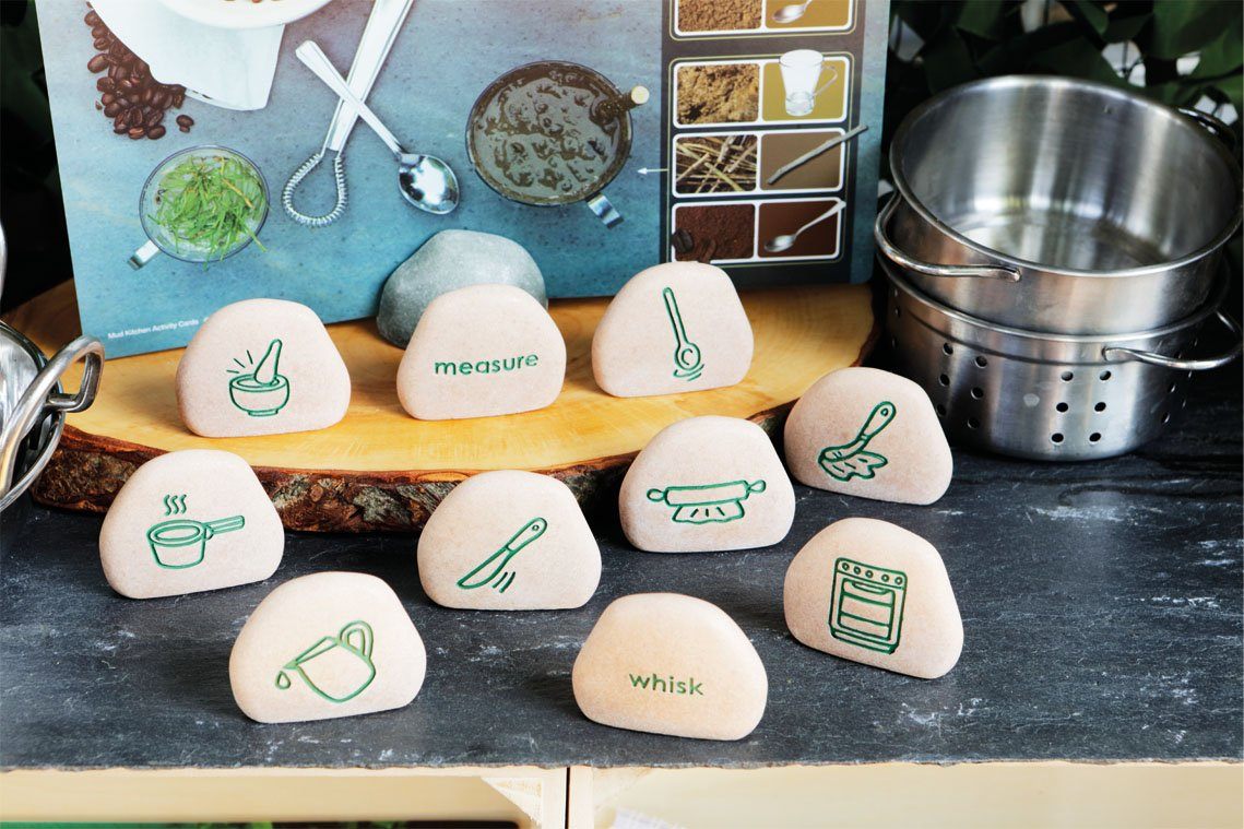 Mud Kitchen Process Stones - louisekool