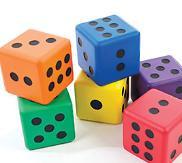 Sponge Dice - Set of 6 - louisekool