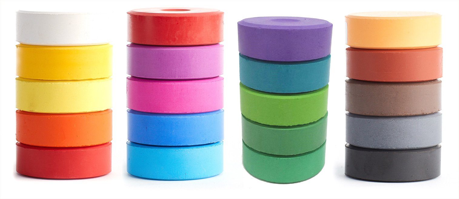 Tempera Blocks -- Set of 6 - louisekool