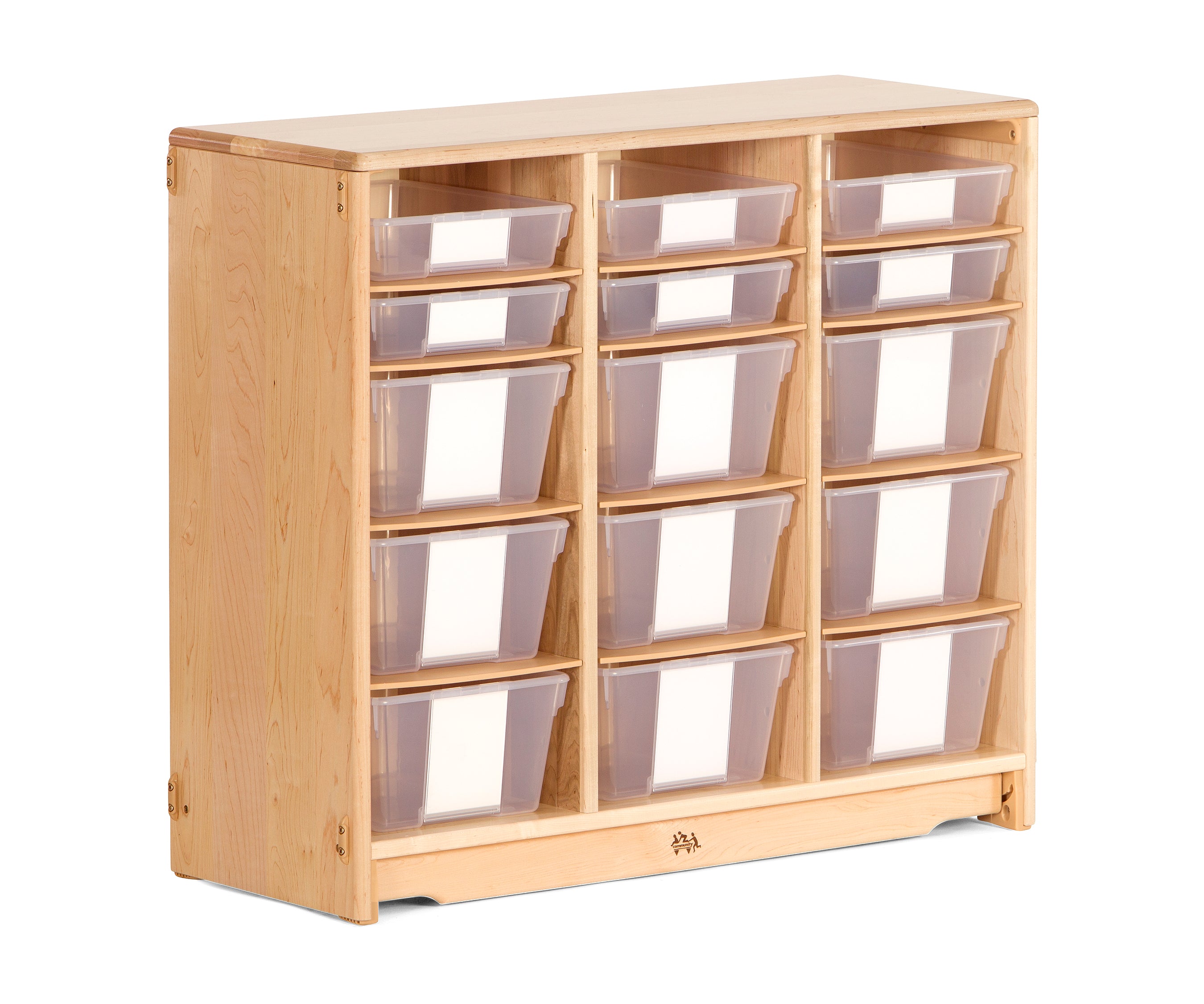 Tote Shelf 3' x 32" with Totes or Baskets by Community Playthings - louisekool