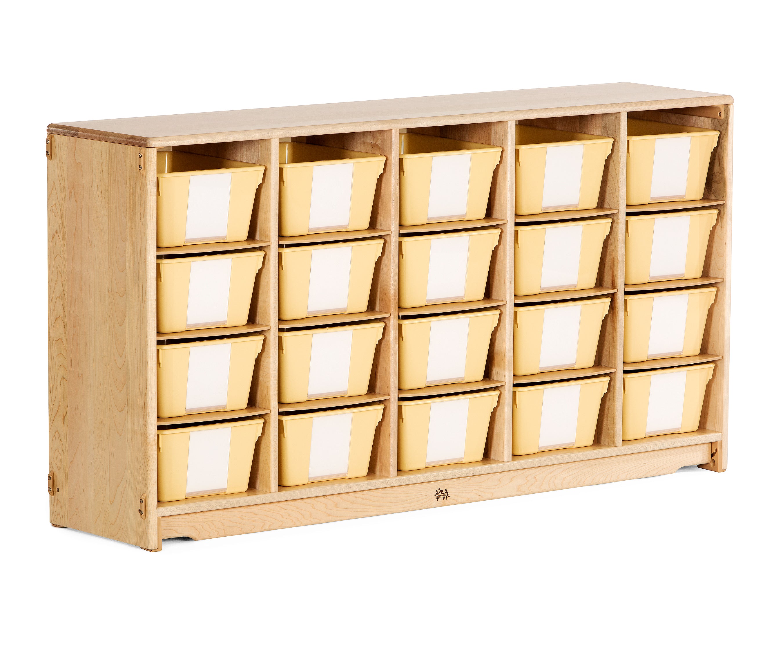 Tote Shelf 5' x 32" with Totes or Baskets by Community Playthings - louisekool