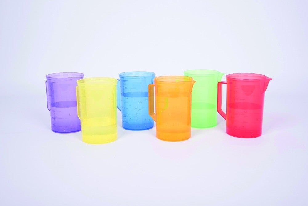 Translucent Colour Pitcher - Set of 6 - louisekool