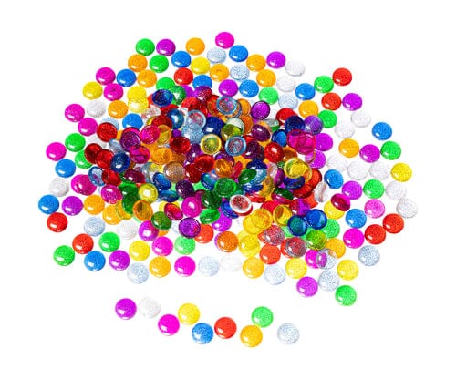 Transparent Glitter Stones - louisekool