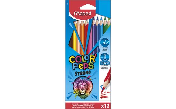 Triangular Coloured Pencils - louisekool
