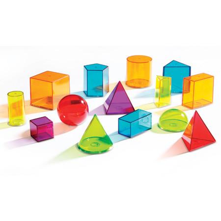 View-Thru Geometric Solids - Set of 11 - louisekool