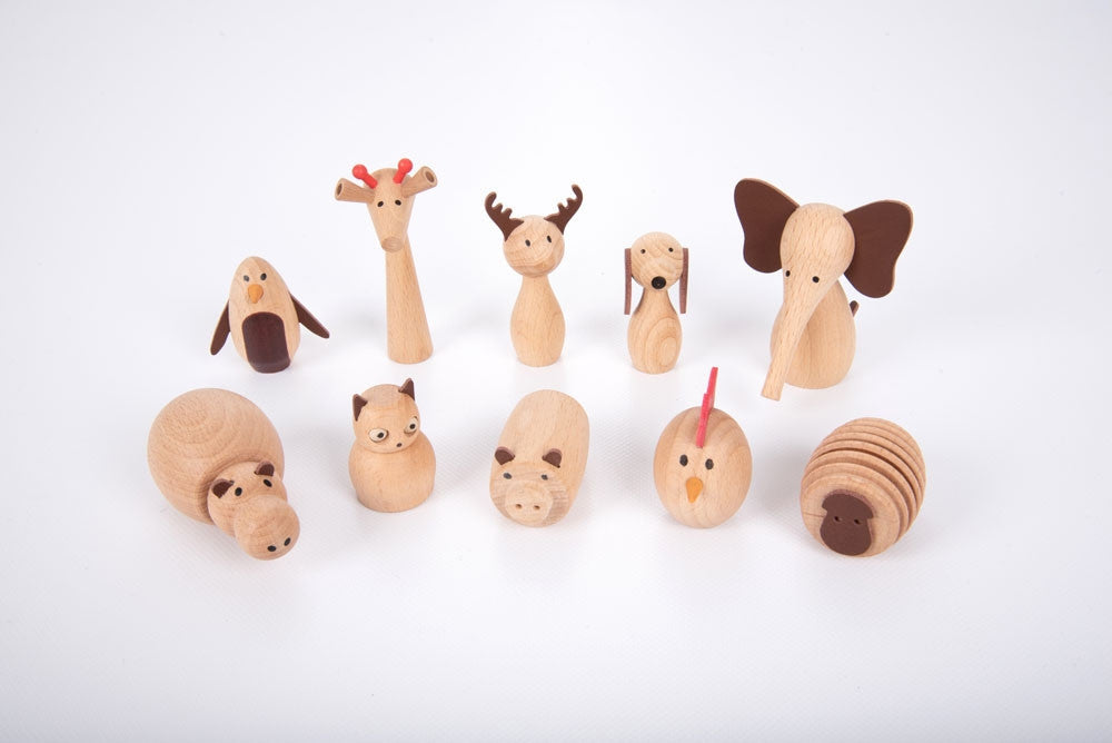 Wooden Animal Friends - louisekool