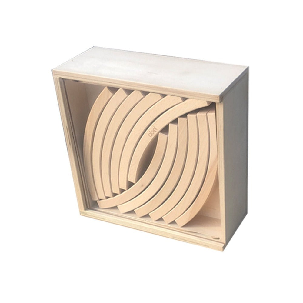 AS IS - Wooden Abel Arch Blocks - 75pcs - louisekool