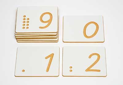Wooden Number Plaques - louisekool