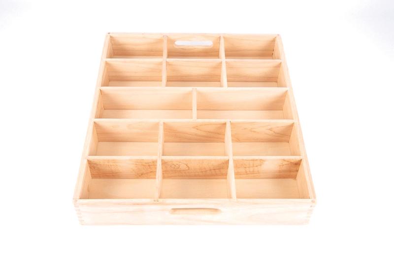5 Compartment Sorting Tray – Pink Montessori
