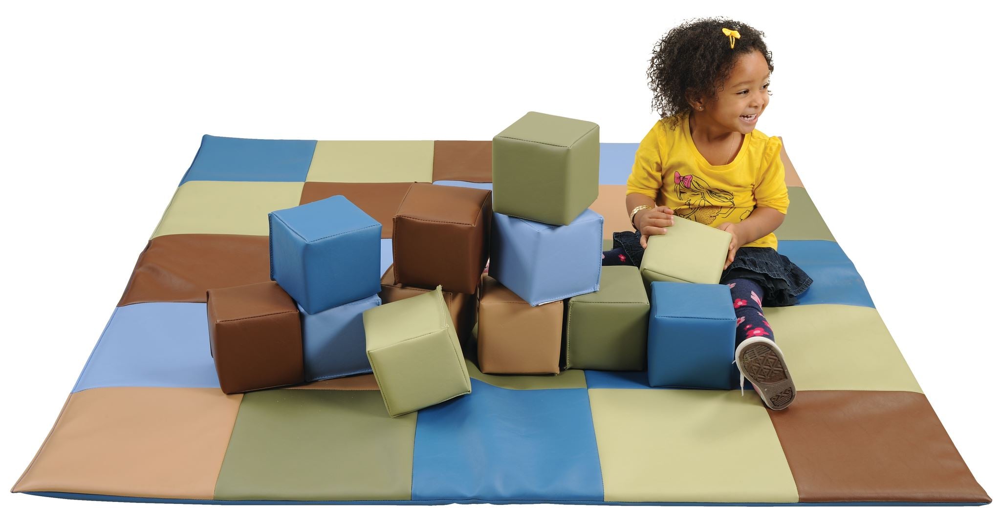 Woodland Patchwork Crawly Mat - louisekool