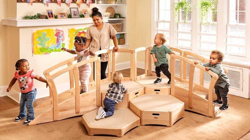 Small Climbs, Big Gains: Supporting Infant and Toddler Development Through Active Play