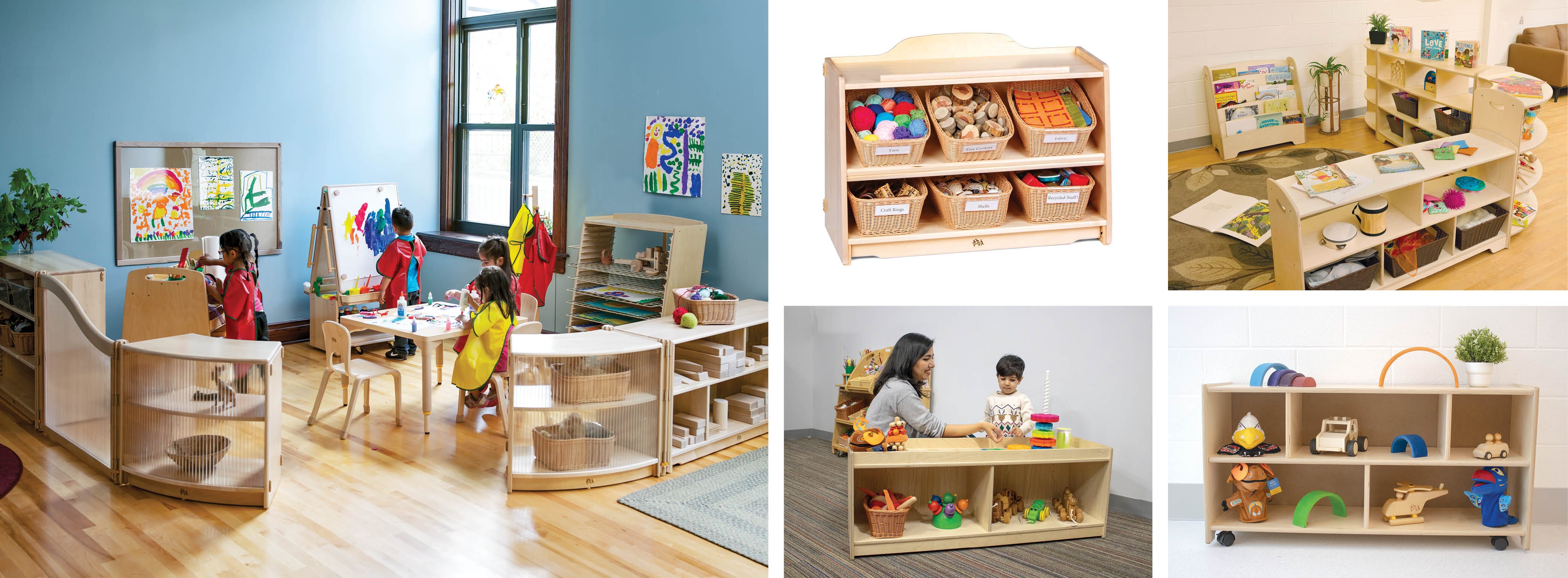 Storage and Shelves
