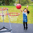 4-Hoop Basketball Play Set with Storage Bag - louisekool